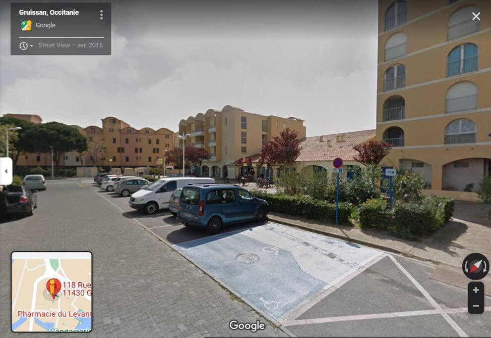 L'Escapade : Charmant T2 -Parking Gratuit, Piscine, Wifi, Clim Gruissan Exterior photo